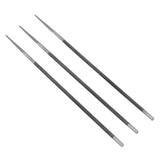3Pcs/set 3/16" 4.8mm Round Bearing Steel Sharpening Chainsaw Files Sharpener for Woodwork