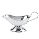 Stainless Steel Steak Pepper Sauce Boat Seasoning Container for Restaurant Kitchen(3oz)