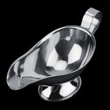 Stainless Steel Steak Pepper Sauce Boat Seasoning Container for Restaurant Kitchen(5oz)
