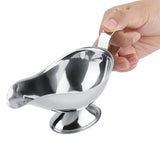 Stainless Steel Steak Pepper Sauce Boat Seasoning Container for Restaurant Kitchen(5oz) In Australia - Darrahopens