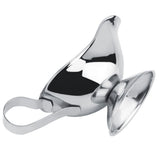 Stainless Steel Steak Pepper Sauce Boat Seasoning Container for Restaurant Kitchen(10oz)