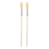 2pcs/ Set Lightweight Wooden Barbecue Brush Outdoor Spread Oil Spice