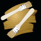 2pcs/ Set Lightweight Wooden Barbecue Brush Outdoor Spread Oil Spice