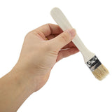 2pcs/ Set Lightweight Wooden Barbecue Brush Outdoor Spread Oil Spice