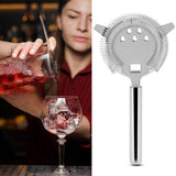 Stainless Steel Cocktail Strainer Shake Drinks Ice Mixed Filter for Bar Club Party (Silver) In Australia - Darrahopens