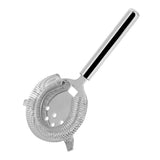 Stainless Steel Cocktail Strainer Shake Drinks Ice Mixed Filter for Bar Club Party (Silver)