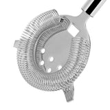 Stainless Steel Cocktail Strainer Shake Drinks Ice Mixed Filter for Bar Club Party (Silver)