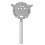 Stainless Steel Cocktail Strainer Shake Drinks Ice Mixed Filter for Bar Club Party (Silver)