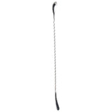 Stainless Steel Bar Cocktail Stirring Spoon With Fork Mixing Drink Puddler Mixer