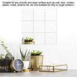 16Pcs Self Adhesive Square Shape PVC Mirrors Wall Stickers for Home Window Tiles In Australia - Darrahopens