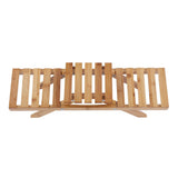 Wooden Standing Foldable 2-layered Potted Plant Flower Shelf Storage Rack Garden