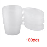 100m l4oz Clear Plastic Cups Takeaway Sauce Seasoning Box Sauce Cup In Australia - Darrahopens