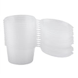 100m l4oz Clear Plastic Cups Takeaway Sauce Seasoning Box Sauce Cup