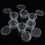 100m l4oz Clear Plastic Cups Takeaway Sauce Seasoning Box Sauce Cup