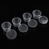 100m l4oz Clear Plastic Cups Takeaway Sauce Seasoning Box Sauce Cup