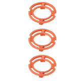 3PCS Orange Blade Retaining Rings for Series 7000 9000 RQ12 Models