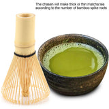 Natural Bamboo Tea Whisk Chasen Preparing Matcha Powder Brush Tool(54 Prongs) In Australia - Darrahopens