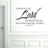 Adhesive Quote Motto Wall Sticker Bedroom Living Room Wall Decal Home Decoration