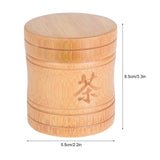 Portable Lightweight Bamboo Tea Jar Storage Holder Container Box In Australia - Darrahopens