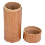 Portable Bamboo Tea Jar Storage Holder Container Box (M) In Australia - Darrahopens