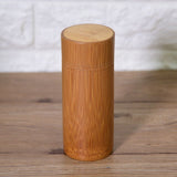 Portable Bamboo Tea Jar Storage Holder Container Box (M) In Australia - Darrahopens