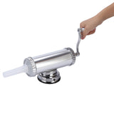 2 LB Aluminum Alloy Sausage Stuffer Maker Meat Filler Kit for Home Use In Australia - Darrahopens