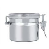 Stainless Steel Coffee Canister Food Storage Jar Tea Sugar Milk Powder Container (10*7.4cm) In Australia - Darrahopens