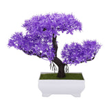 Artificial Bonsai Fake Blossom Flower Potted Plant Home Office Decor In Australia - Darrahopens