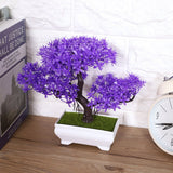 Artificial Bonsai Fake Blossom Flower Potted Plant Home Office Decor In Australia - Darrahopens