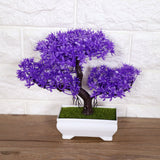 Artificial Bonsai Fake Blossom Flower Potted Plant Home Office Decor In Australia - Darrahopens
