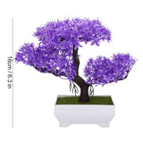 Artificial Bonsai Fake Blossom Flower Potted Plant Home Office Decor In Australia - Darrahopens