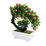 Artificial Bonsai Fake Blossom Flower Potted Plant Home Office Decor In Australia - Darrahopens
