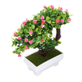 Artificial Bonsai Fake Blossom Flower Potted Plant Home Office Decor In Australia - Darrahopens