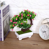 Artificial Bonsai Fake Blossom Flower Potted Plant Home Office Decor In Australia - Darrahopens