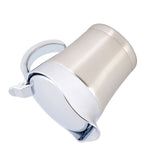 304 Stainless Steel Thermal Insulated Double Wall Sauce Gravy Boat Pot Serving Jug(S,450ml)