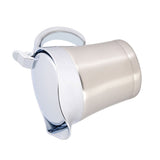 304 Stainless Steel Thermal Insulated Double Wall Sauce Gravy Boat Pot Serving Jug(S,450ml)