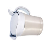 304 Stainless Steel Thermal Insulated Double Wall Sauce Gravy Boat Pot Serving Jug(S,450ml)