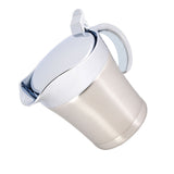 304 Stainless Steel Thermal Insulated Double Wall Sauce Gravy Boat Pot Serving Jug(S,450ml)