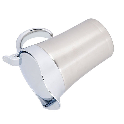 304 Stainless Steel Thermal Insulated Double Wall Sauce Gravy Boat Pot Serving Jug(L, 750ml) In Australia - Darrahopens