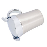 304 Stainless Steel Thermal Insulated Double Wall Sauce Gravy Boat Pot Serving Jug(L, 750ml)
