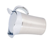 304 Stainless Steel Thermal Insulated Double Wall Sauce Gravy Boat Pot Serving Jug(L, 750ml)