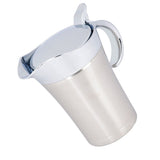304 Stainless Steel Thermal Insulated Double Wall Sauce Gravy Boat Pot Serving Jug(L, 750ml)
