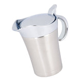 304 Stainless Steel Thermal Insulated Double Wall Sauce Gravy Boat Pot Serving Jug(L, 750ml)