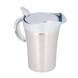 304 Stainless Steel Thermal Insulated Double Wall Sauce Gravy Boat Pot Serving Jug(L, 750ml)