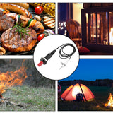 1 Out 2 Piezo Spark Ignition Kit BBQ Grill Push Button Igniter for Fireplace Stove Gas