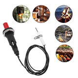 1 Out 2 Piezo Spark Ignition Kit BBQ Grill Push Button Igniter for Fireplace Stove Gas