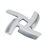 Stainless Steel Meat Crusher Mincer Plate Blade Cutter Parts for Meat Grinder (46mm)