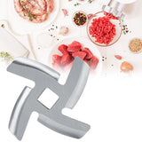 Stainless Steel Meat Crusher Mincer Plate Blade Cutter Parts for Meat Grinder (46mm)