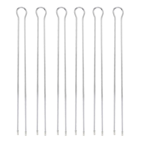 6Pcs Metal BBQ Grilling Fork Sticks Skewer BBQ Grill Set Outdoor Picnic Camping Barbecue In Australia - Darrahopens