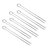 6Pcs Metal BBQ Grilling Fork Sticks Skewer BBQ Grill Set Outdoor Picnic Camping Barbecue In Australia - Darrahopens
